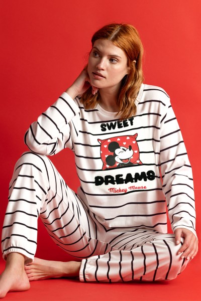 Pijama mujer rayas "Sweet Dreams" Admas
