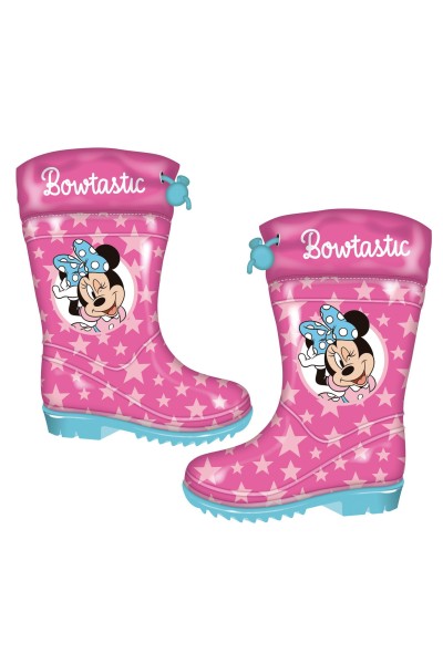 Botas de agua rosas Minnie Mouse