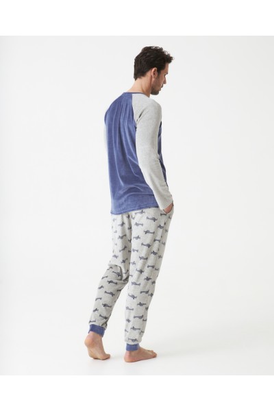 Pijama hombre aviones J&J Brothers