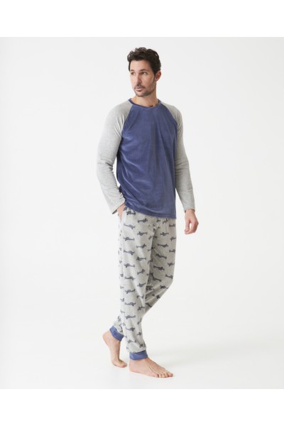 Pijama hombre aviones J&J Brothers