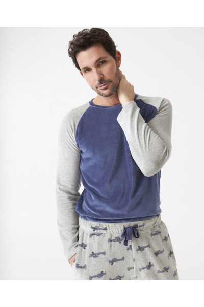 Pijama hombre aviones J&J Brothers