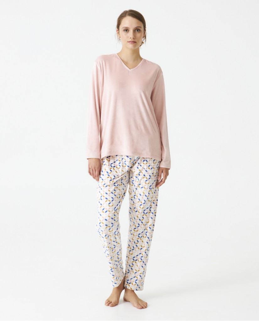 Pijama mujer geométrico J&J Brothers