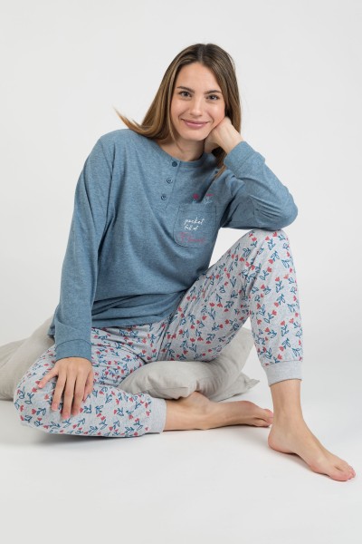 Pijama Infantil en terciopelo Tres ositos de Muslher