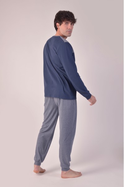 Pijama hombre azul marino Privata