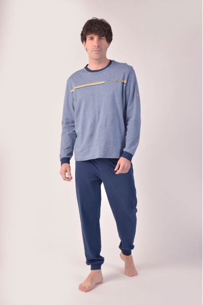 Pijama hombre azul marino Privata