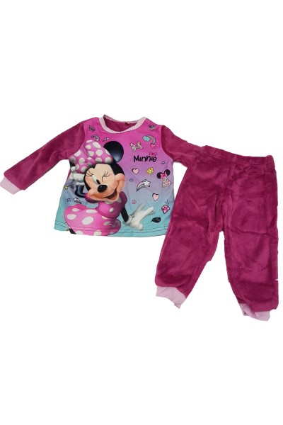 Pijama niña coralina Minnie Mouse