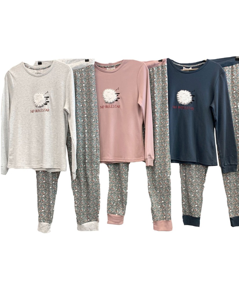 Pijama mujer afelpado "No molestar" Little Unicorn