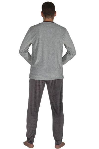 Pijama hombre gris Javier Golmar