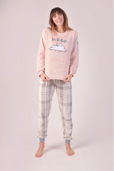 Pijama mujer coralina ositos Privata