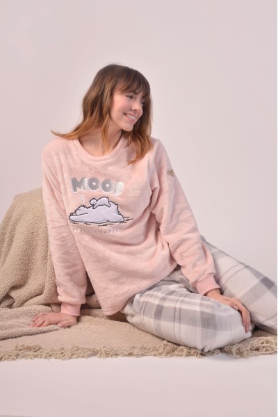 Pijama mujer coralina ositos Privata