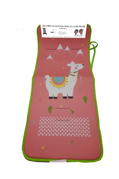 Colchoneta para carro modelo llama