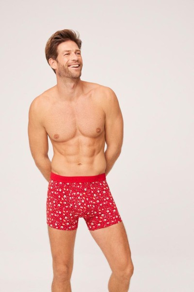Pack bóxer + calcetín navideño hombre Ysabel Mora