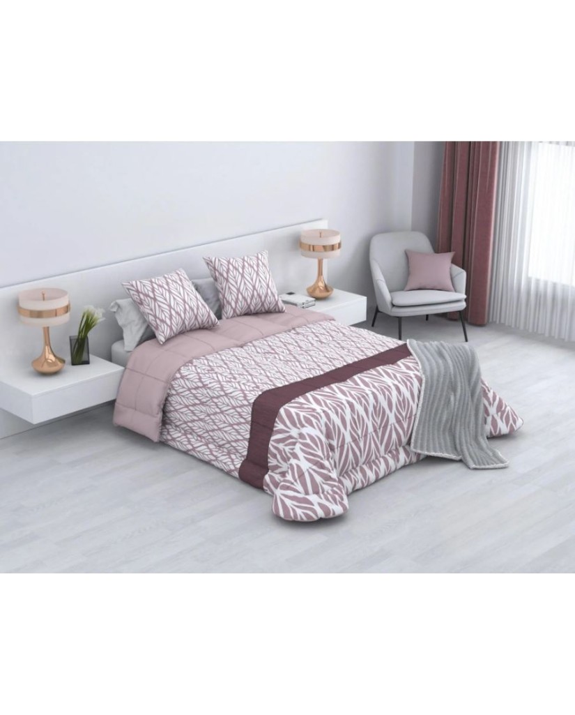 Edredón estampado microfibra Ottawa Home Secret