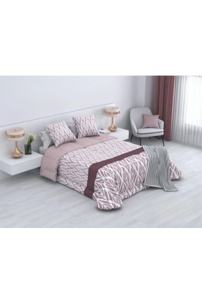 Edredón estampado microfibra Ottawa Home Secret