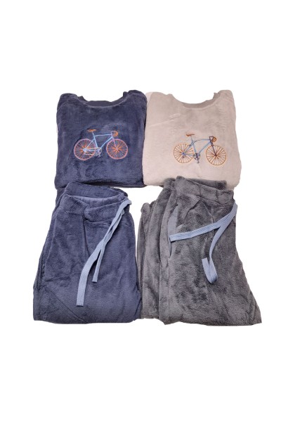 Pijama hombre coralina bici