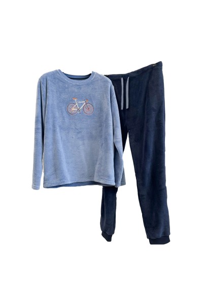 Pijama hombre coralina bici