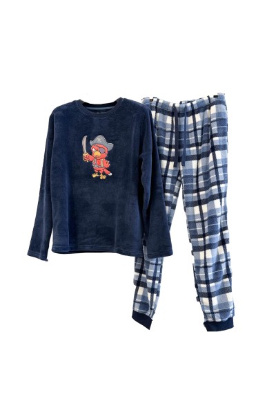 Pijama hombre coralina dibujos a cuadros