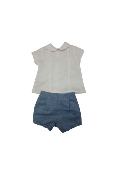 Conjunto 2 piezas bebé azul BabyFerr