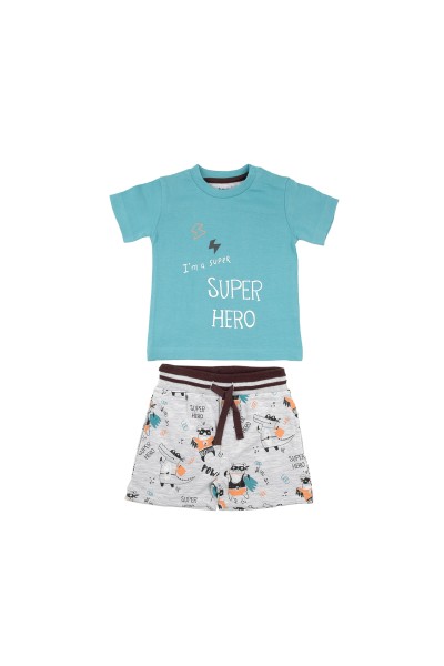 Conjunto 2 piezas bebé Super Hero Babybol