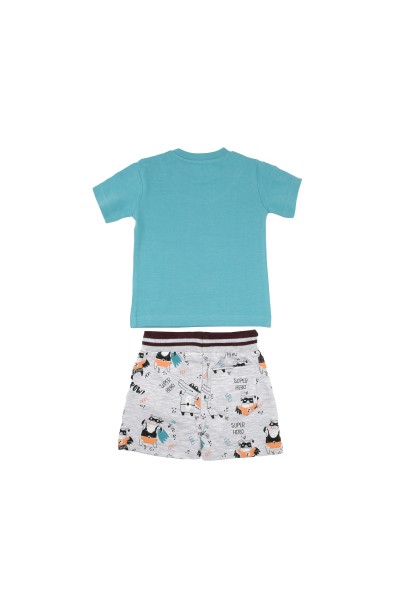 Conjunto 2 piezas bebé Super Hero Babybol