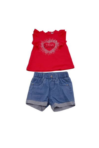 Conjunto 2 piezas bebé vaquero Love Yatsi