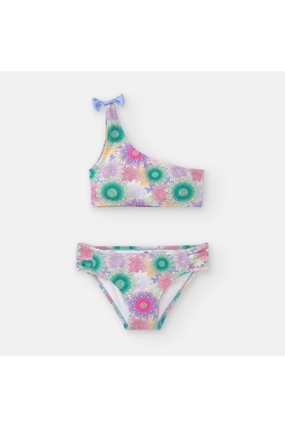 Bikini niña flores mandala...