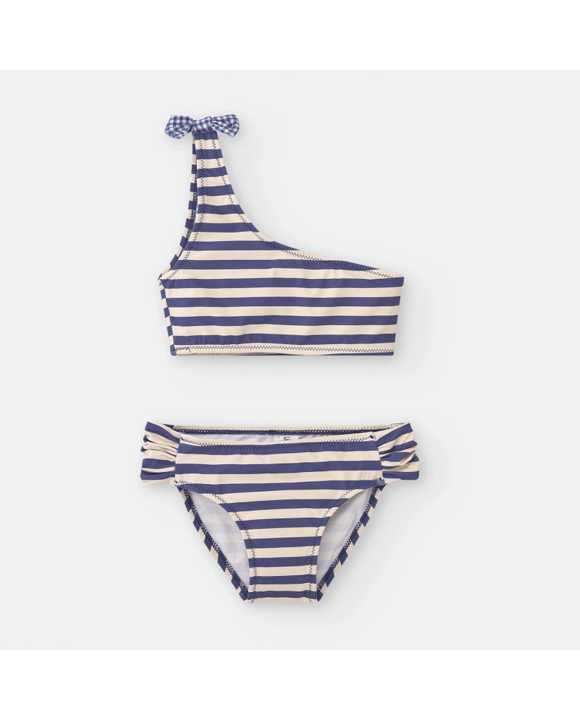 Bikini niña a rayas marinero Waterlemon