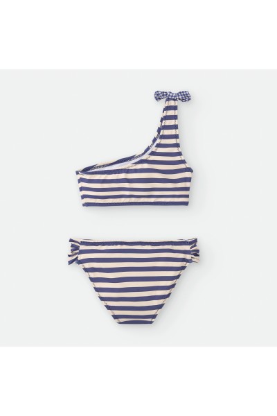 Bikini niña a rayas marinero Waterlemon