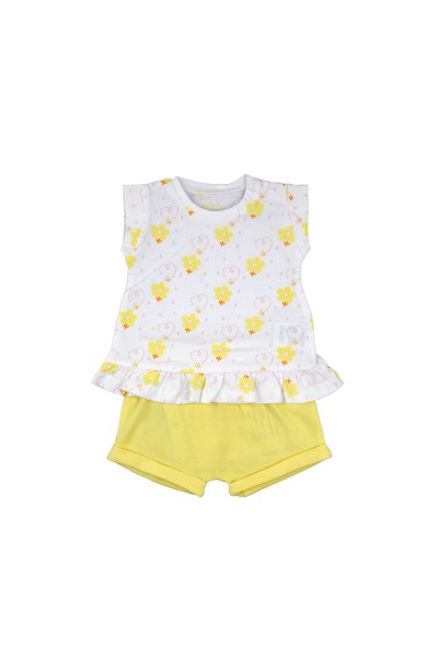 Conjunto 2 piezas bebé amarillo Babybol