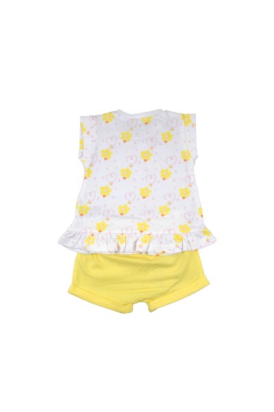 Conjunto 2 piezas bebé amarillo Babybol