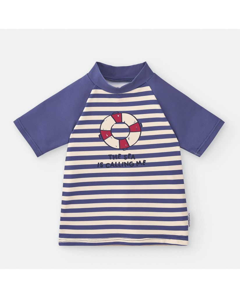 Camiseta baño protección UPF50+ bebé marinero Waterlemon