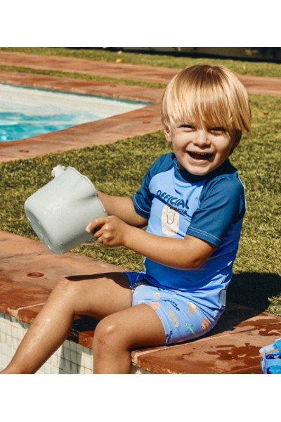 Camiseta baño protección UPF50+ bebé Waterlemon