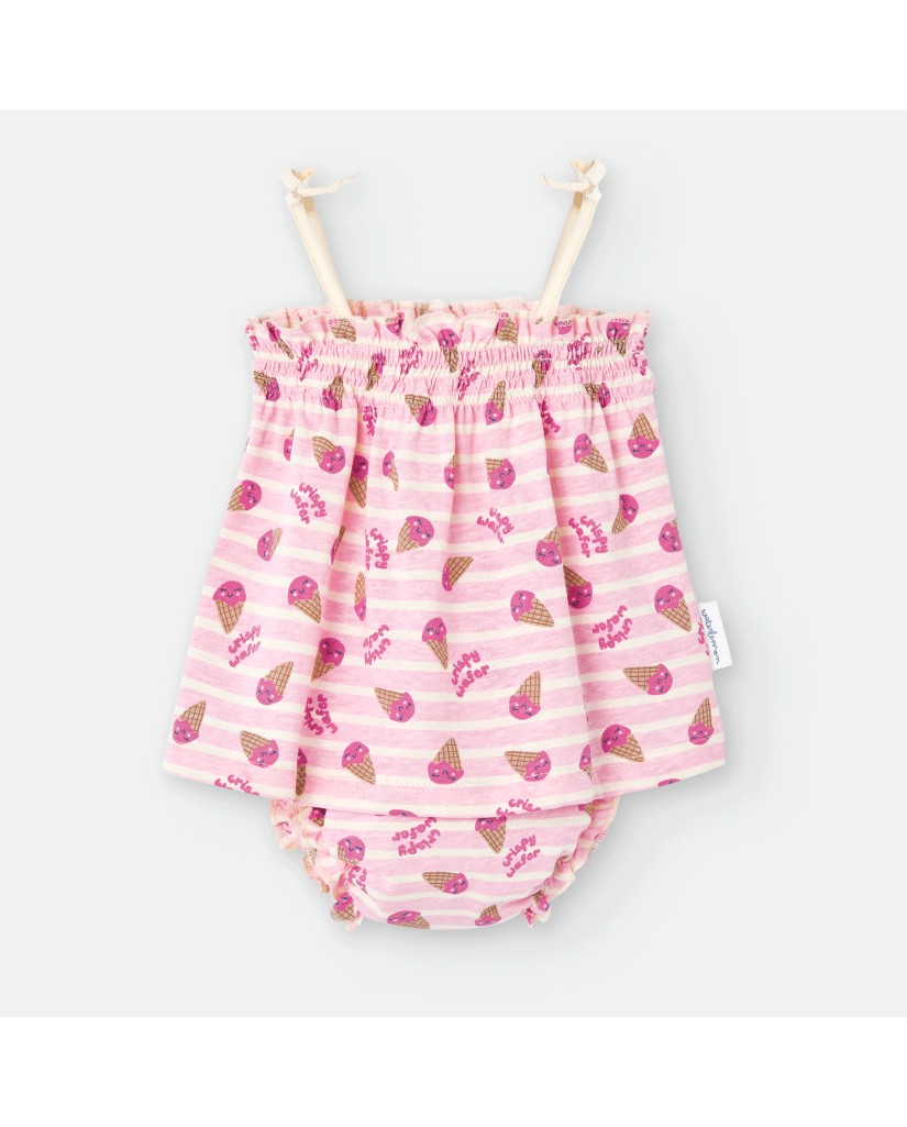 Conjunto bebé playero helados Waterlemon