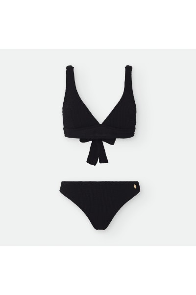 Bikini mujer negro Waterlemon