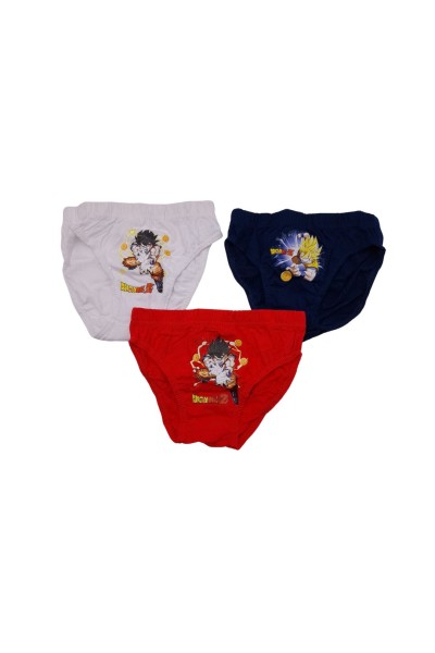 Pack 3 slips niño Dragon Ball