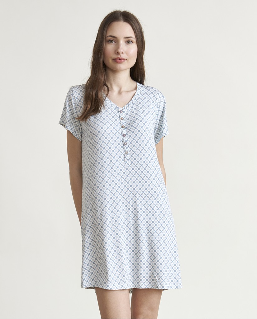 Camisola mujer verano manga corta geométrica J&J Brothers