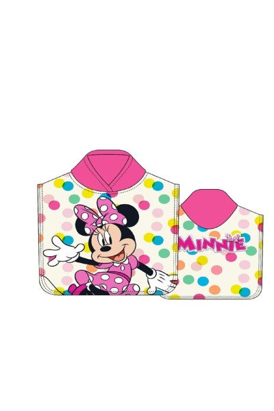 Poncho Minnie Mouse lunares...