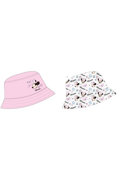 Gorro pesquero bebé reversible Minnie Mouse