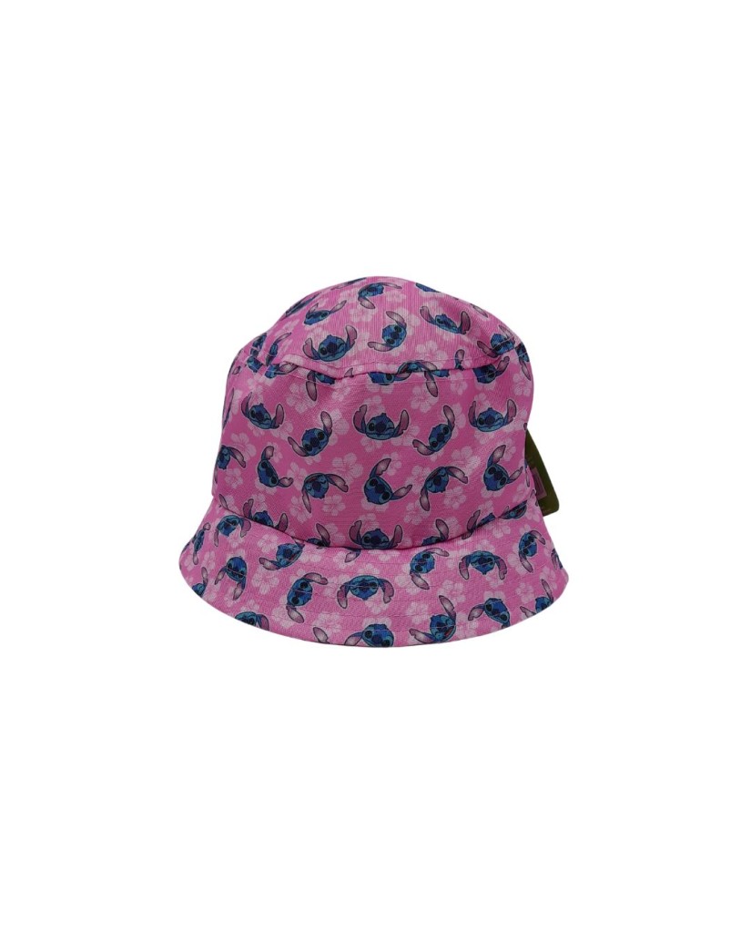 Gorro pesquero rosa Stitch