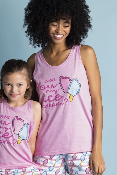 Pijama mujer tirantes "Ice Cream" Admas