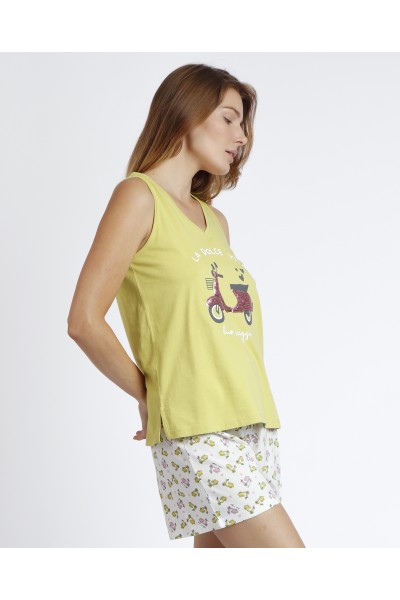 Pijama mujer tirantes "La Dolce Vita" Admas