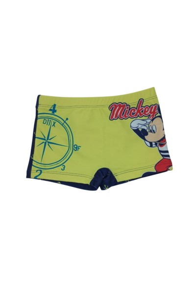 Bóxer de baño niño amarillo Mickey Mouse