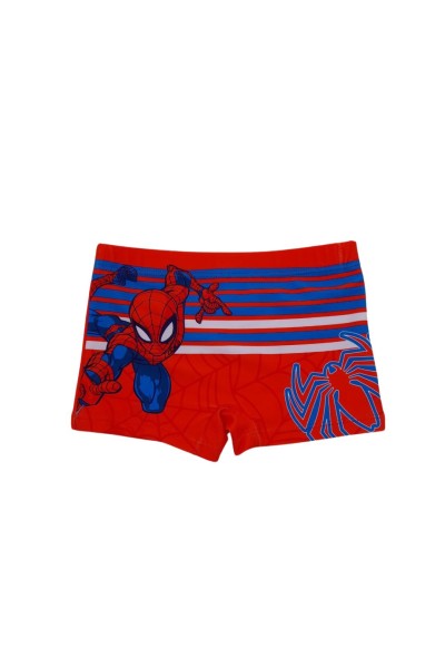 Bóxer de baño niño rojo Spiderman