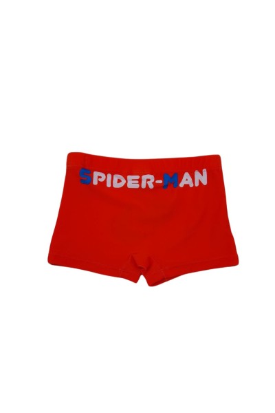 Bóxer de baño niño rojo Spiderman