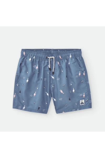 Bañador niño azul gaviotas Waterlemon