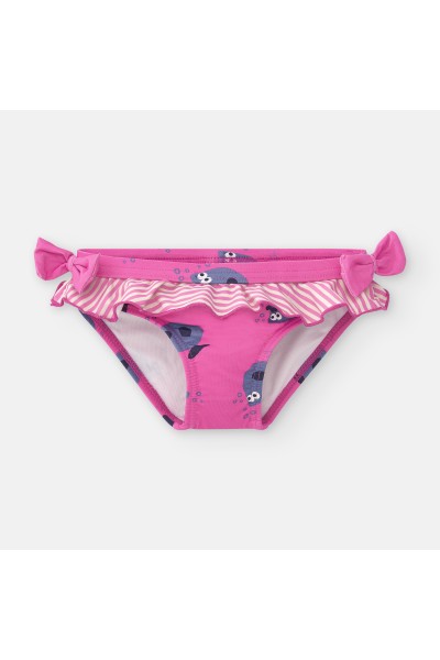 Culetín baño niña rosa peces Waterlemon