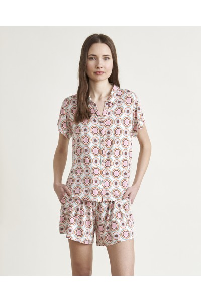 Pijama mujer verano geométrico J&J Brothers