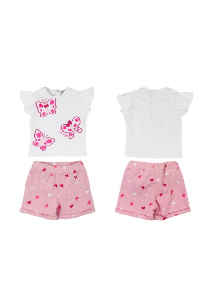 Conjunto 2 piezas bebé mariposas BM