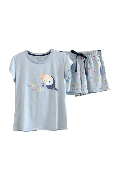 Pijama mujer verano tucán Little Unicorn