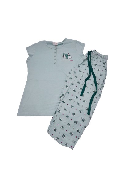 Pijama mujer pirata perritos Little Unicorn